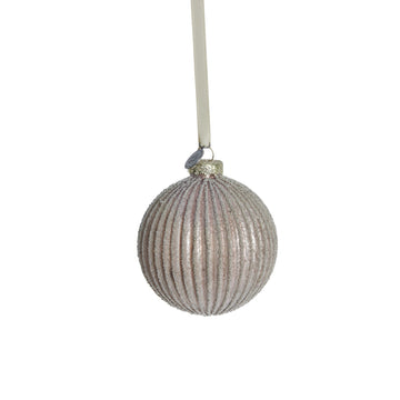 Norille julekugle H8 cm. støvet lyserød Lene Bjerre Design DK