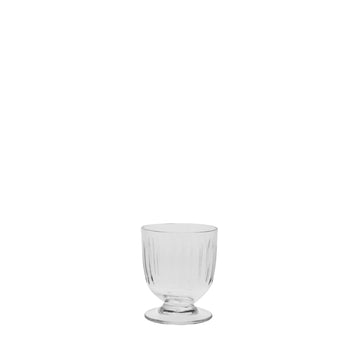 Carla fyrfadsstage H8 cm. transparent glas LENE BJERRE