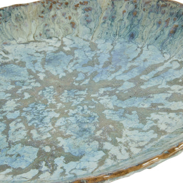 Milla tallerken grøn 27x23 H3,5 LENE BJERRE