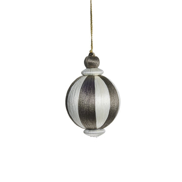Agnes julekugle H10 cm. råhvid Lene Bjerre Design DK