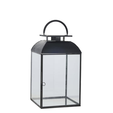 Sigrid lanterne H42 cm. sort jern LENE BJERRE