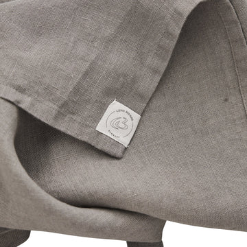 Estrine forklæde grå 100% hør one-size LENE BJERRE