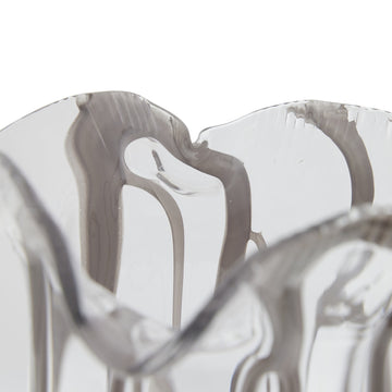 Alberta vase H40 cm. transparent glas LENE BJERRE