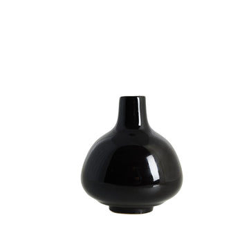 Helene vase H9 cm. brun keramik LENE BJERRE