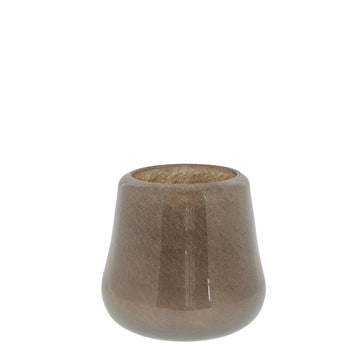 Josefine vase H20,5 cm. taupe glas LENE BJERRE