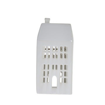 Mythel lyshus H21,4 cm. hvid keramik Lene Bjerre Design DK