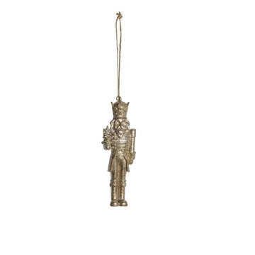 Nuttia nøddeknækker H10 cm. lys guld Lene Bjerre Design DK