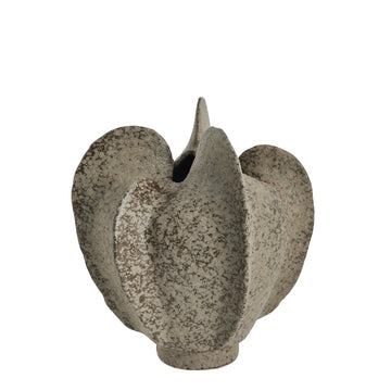 Hevenne vase H26,5 cm. sand keramik LENE BJERRE