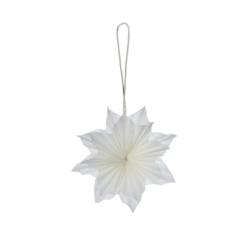 Palisia papirstjerne 10 cm. råhvid Lene Bjerre Design DK