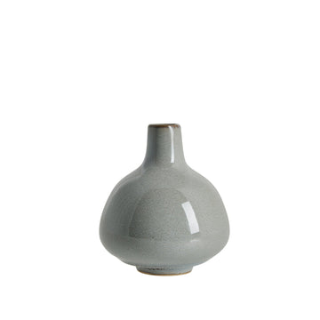 Helene vase H9 cm. grå keramik LENE BJERRE