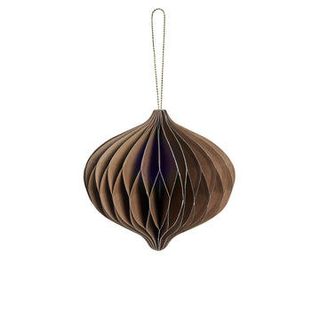 Poelle ophæng H10 cm. lysebrun papir Lene Bjerre Design DK