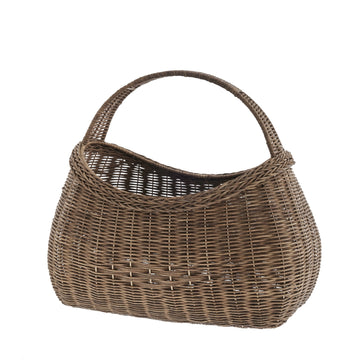 Esther kurv 42x29 cm. brun rattan LENE BJERRE