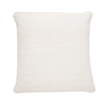 Isadora pudebetræk 60x60 cm. råhvid