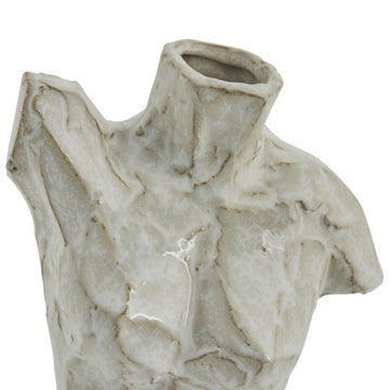 Helissia dekoration H26,5 cm. hvid keramik LENE BJERRE