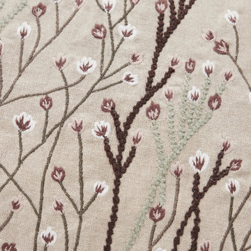 Elia pudebetræk 60x40 cm. sand 100% bomuld LENE BJERRE