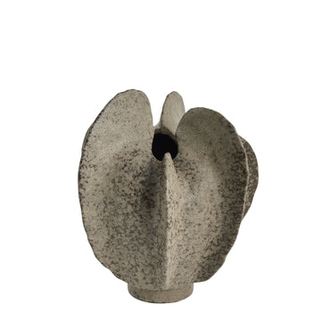 Hevenne vase H26,5 cm. sand keramik LENE BJERRE