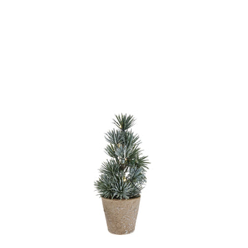 Cedille LED kunstigt juletræ H17 cm. grøn Lene Bjerre Design DK