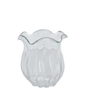 Scarlett vase transparent D20 H20 LENE BJERRE