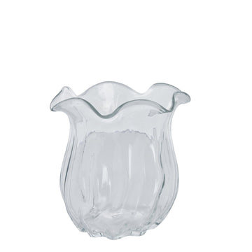 Scarlett vase transparent D20 H20 LENE BJERRE