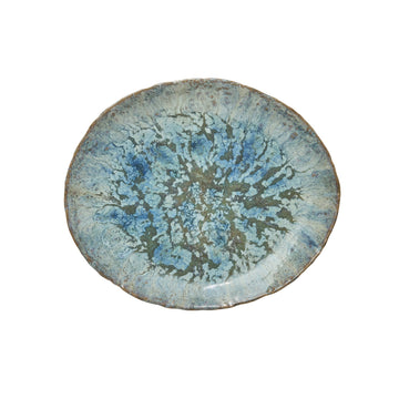 Milla tallerken grøn 27x23 H3,5 LENE BJERRE