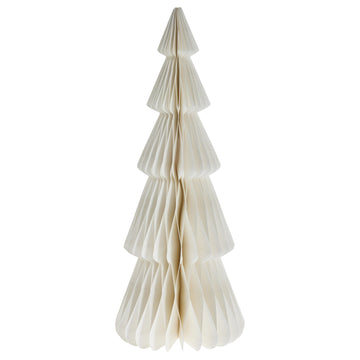 Poelle træ H100 cm. råhvid papir Lene Bjerre Design DK