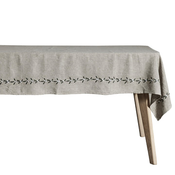 Missine juledug 220 cm. sand hørblanding Lene Bjerre Design DK