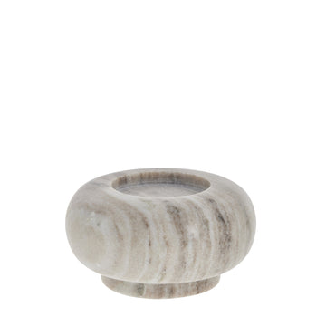 Elina stage Ø14,5 cm. mørk sand marmor LENE BJERRE