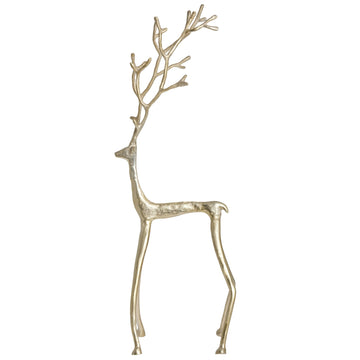 Marely rådyr H73 cm. lys guld jern Lene Bjerre Design DK