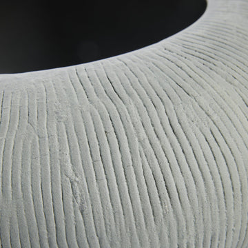 Samara vase grå D31,5 H22 LENE BJERRE