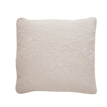 Isabelle pudebetræk 60x60 cm. sand LENE BJERRE