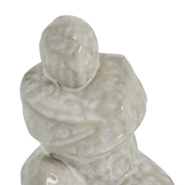 Helissia dekoration H17,5 cm. hvid keramik LENE BJERRE