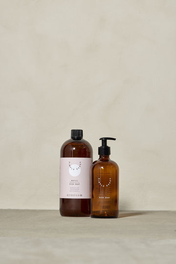 Glasflaske til Opvaskemiddel Glass 500 ml SIMPLE GOODS