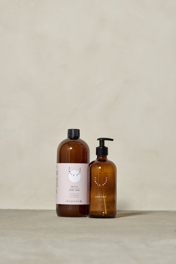 Glasflaske til Håndsæbe Glass 500 ml SIMPLE GOODS