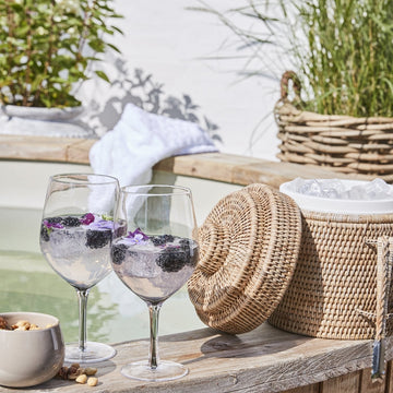 Victorinne ginglas 65 cl. røgfarvet LENE BJERRE