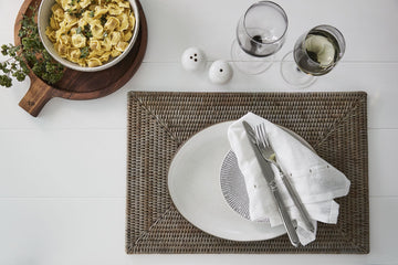 Amera middagstallerken 29x22,5 cm. beige LENE BJERRE