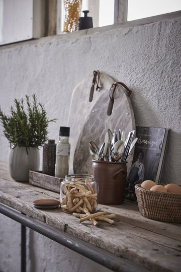 Ellia skærebræt 40X30 sand Marmor Lene Bjerre Design DK