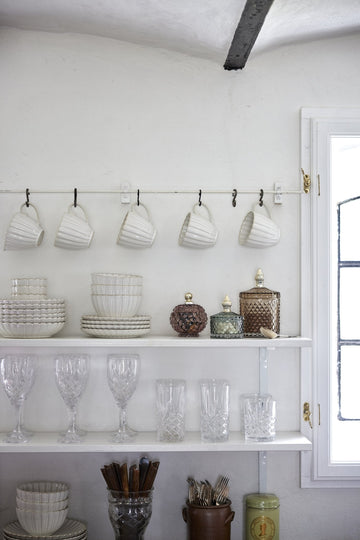 Camille mælkekande 8 cm råhvid LENE BJERRE