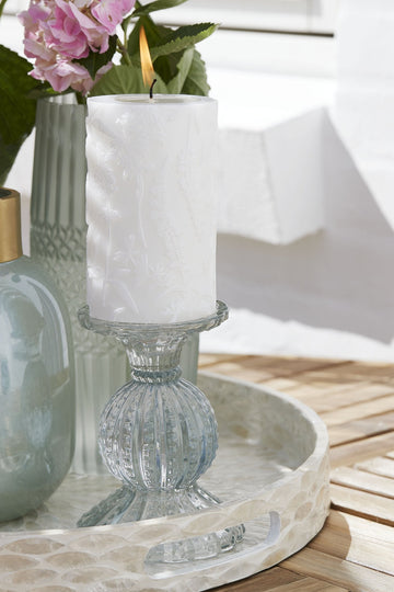 Helissia dekoration H26,5 cm. hvid keramik LENE BJERRE