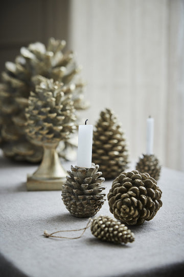 Serafina kogle H21 cm. lys guld Lene Bjerre Design DK