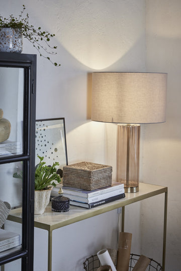 Vielle skjuler i keramik Ø14 cm. sand LENE BJERRE