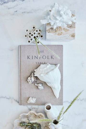 Ellia æske H13 cm. Marmor Lene Bjerre Design DK