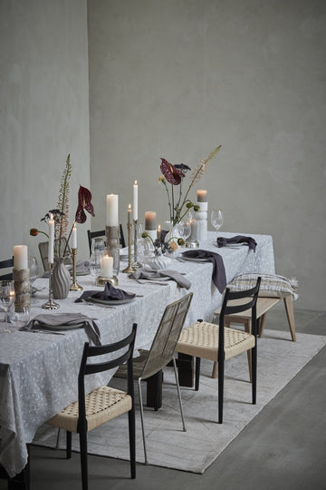 Sandia stage til bloklys H20,7 cm. lys guld Lene Bjerre Design DK