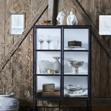 Ellia skål 25x25 cm. sand marmor LENE BJERRE