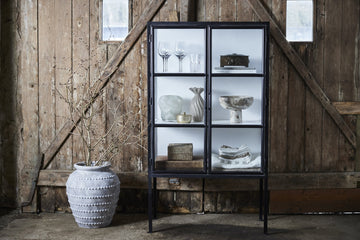 Anna stor urtepotte Ø40,5 cm antik grå Lene Bjerre Design DK