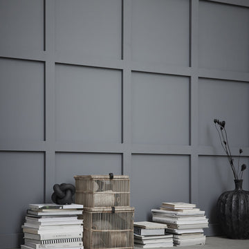 Strissie gulvtæppe 150x80 cm. grå