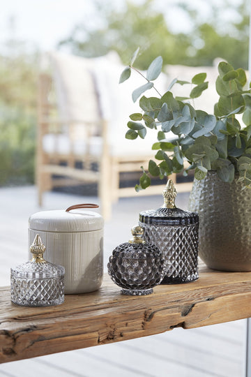 Miya krukke H17,5 cm. mørkegrå LENE BJERRE