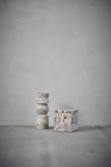 Ellia æske H13 cm. Marmor Lene Bjerre Design DK