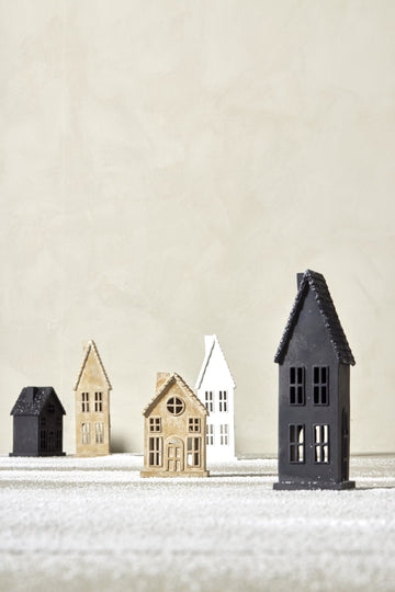 Seholia dekorationshus 28 cm sort Lene Bjerre Design DK