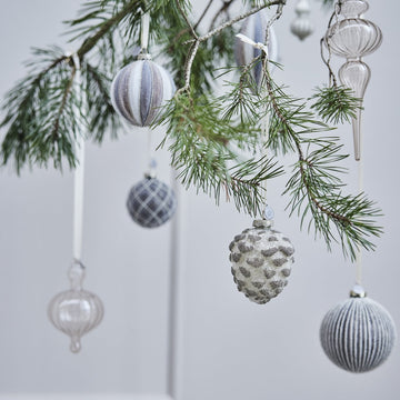 Glosille glasophæng H21 cm. sand Lene Bjerre Design DK