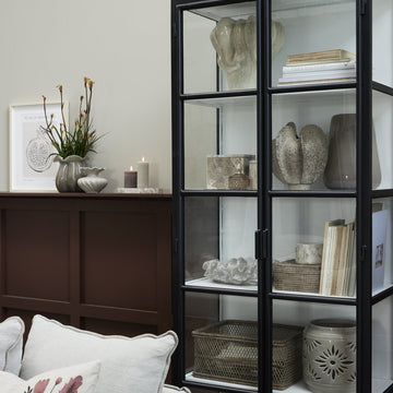 Ellia krukke 11x11 cm. sand marmor LENE BJERRE